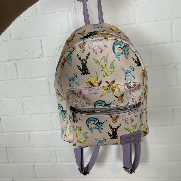 Loungefly Pokémon Eevee Evolution Backpack - Picture 2 of 6